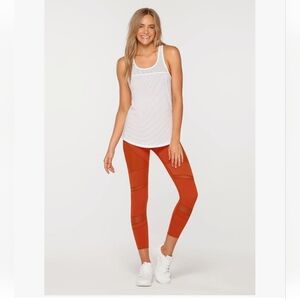 Lorna Jane Ultimate A/B Leggings In Burnt Orange